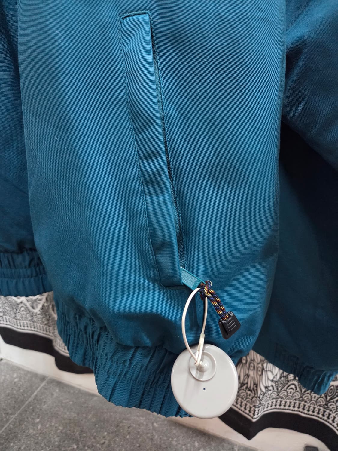 CARHARTT 칼하트 청록 하이넥 블루종자켓💯 상품이미지8