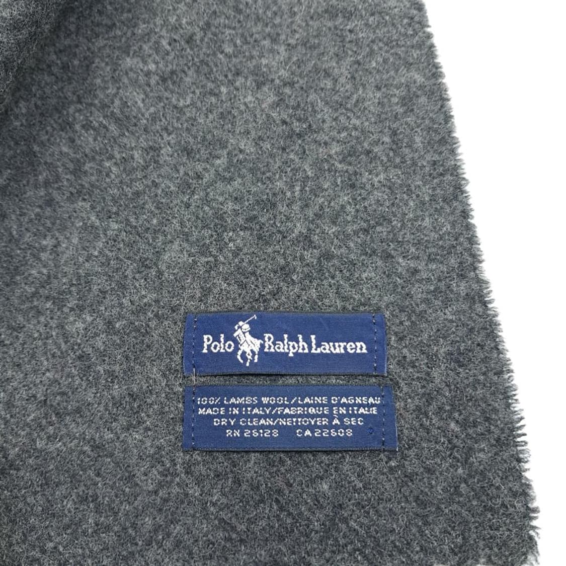 폴로 랄프로렌 그레이 램스울 목도리 머플러 (MZ528) 상품이미지4