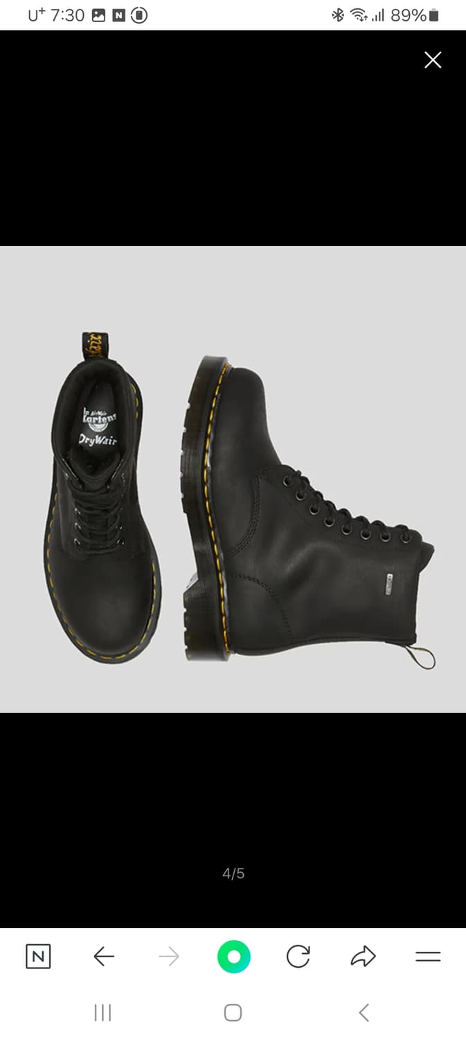 닥터마틴 1460 WP 방수 워커 UK7
 US 260 상품이미지10