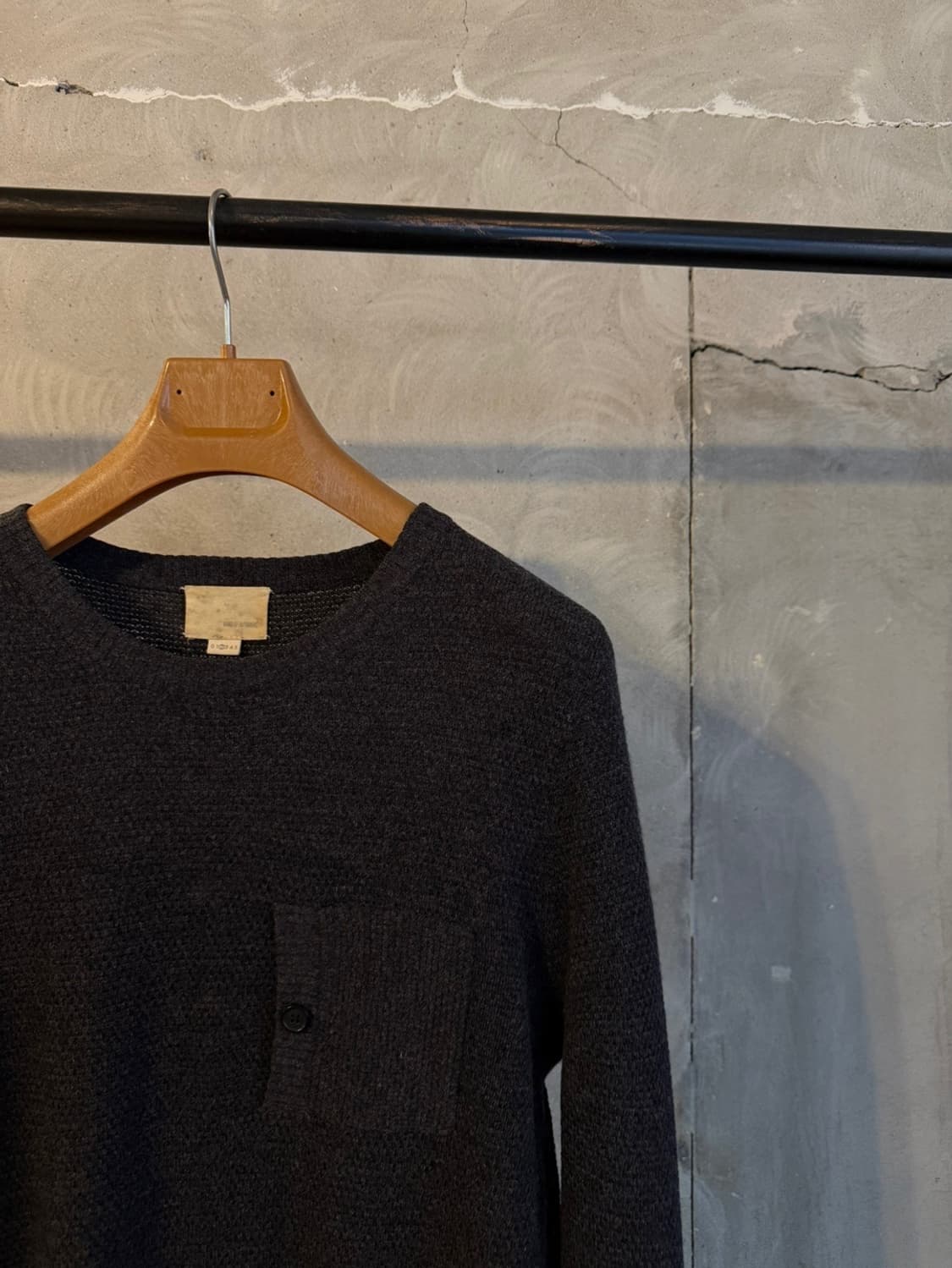 밴드오브아웃사이더즈 포켓 니트 100 상품이미지4