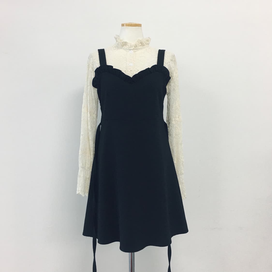 검정 정장 원피스 상품이미지2