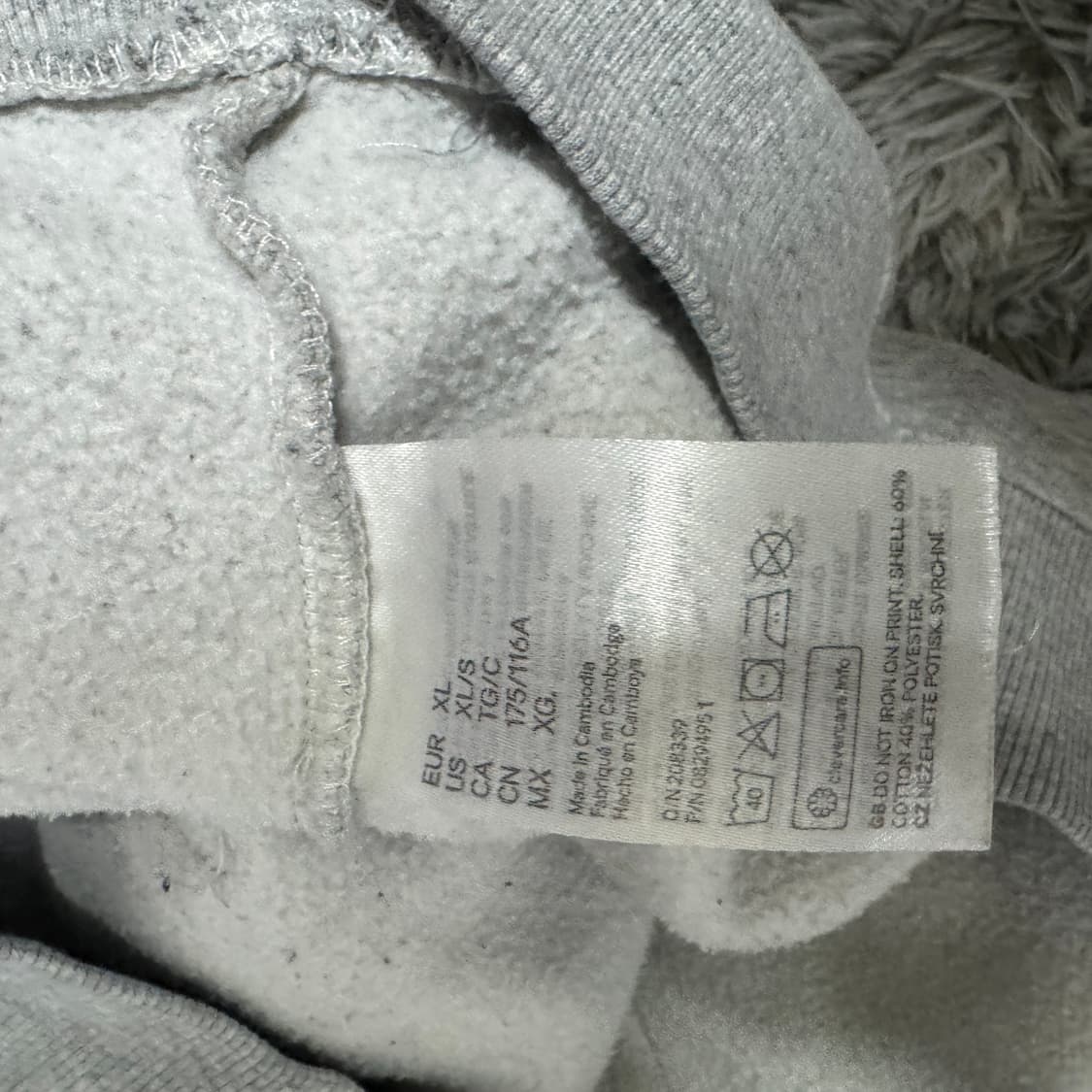 NFL 오버핏 후드티  XL사이즈 상품이미지4