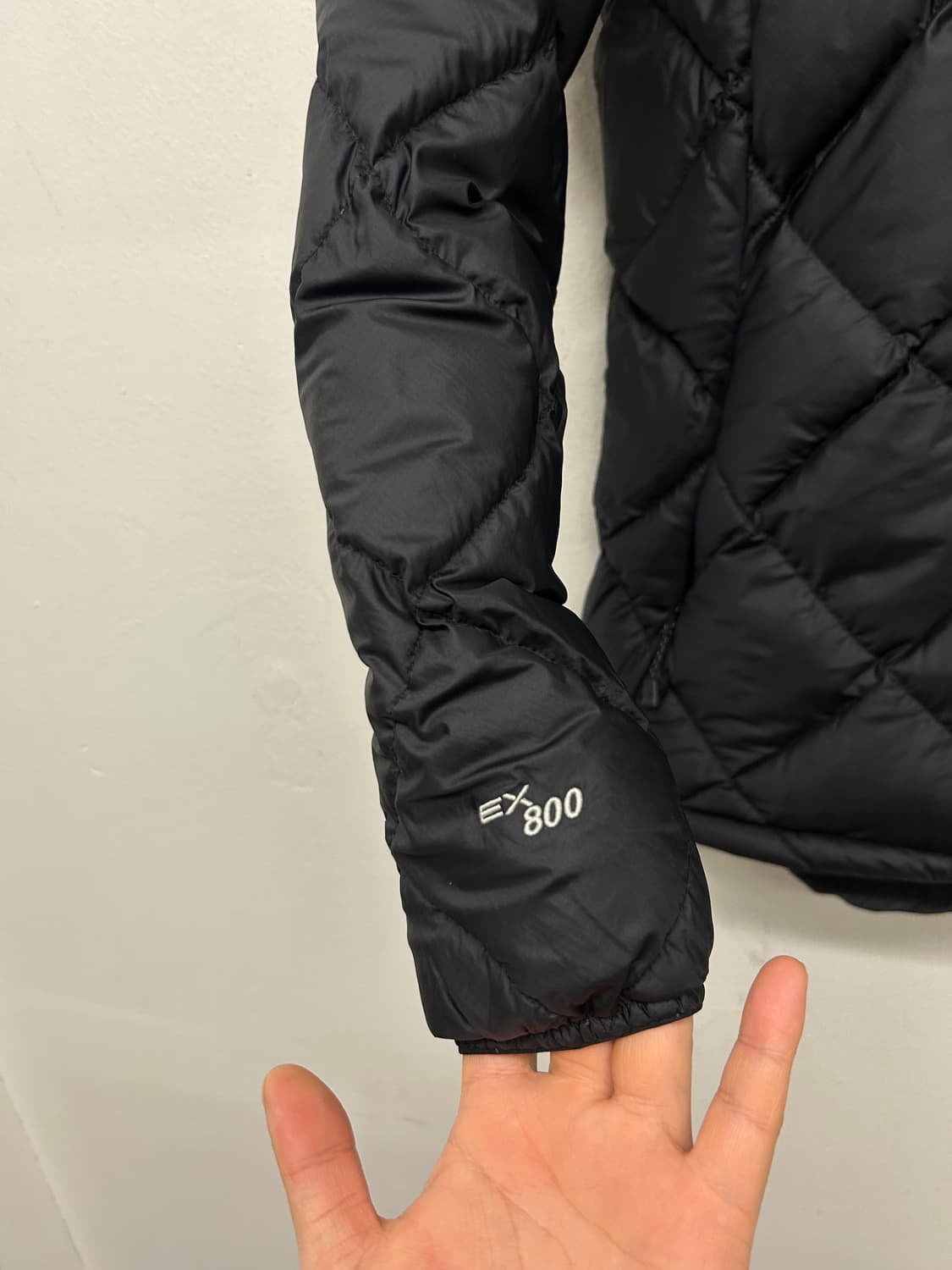 몽벨 EX800 블랙 경량 패딩 상품이미지6