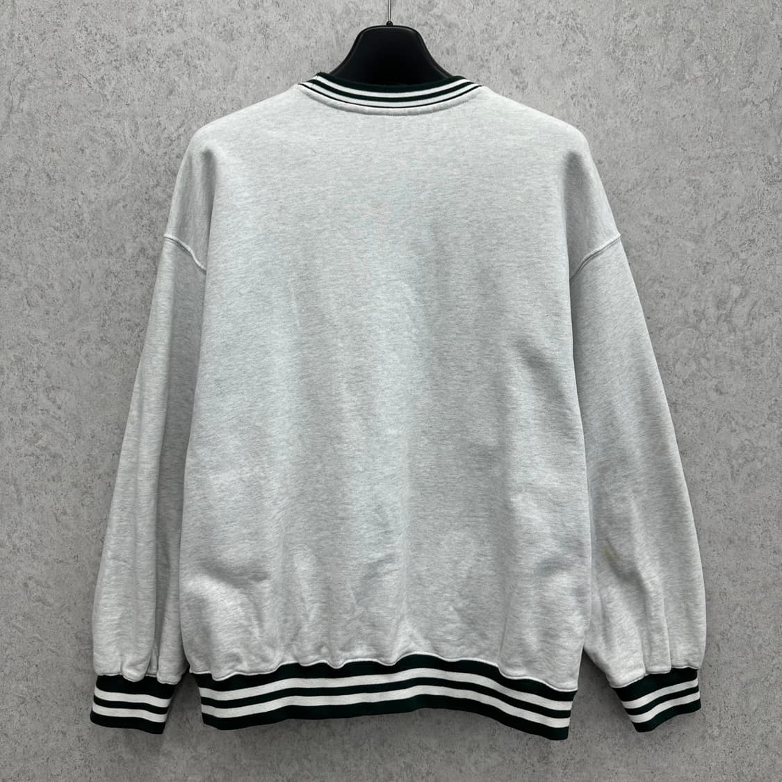 100 커버낫 남자 헤비웨이트 오버핏 맨투맨 상품이미지2