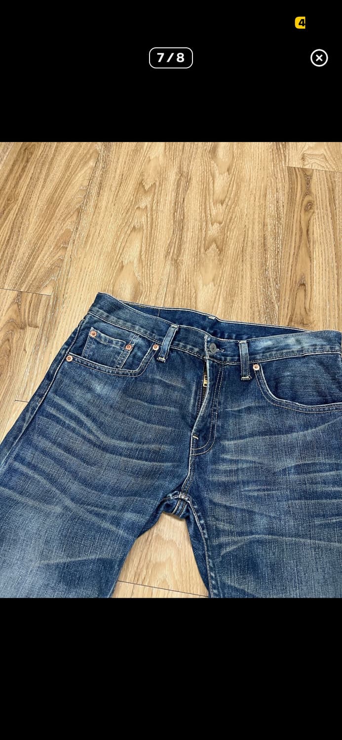 리바이스 502 셀비지 데님  상품이미지6