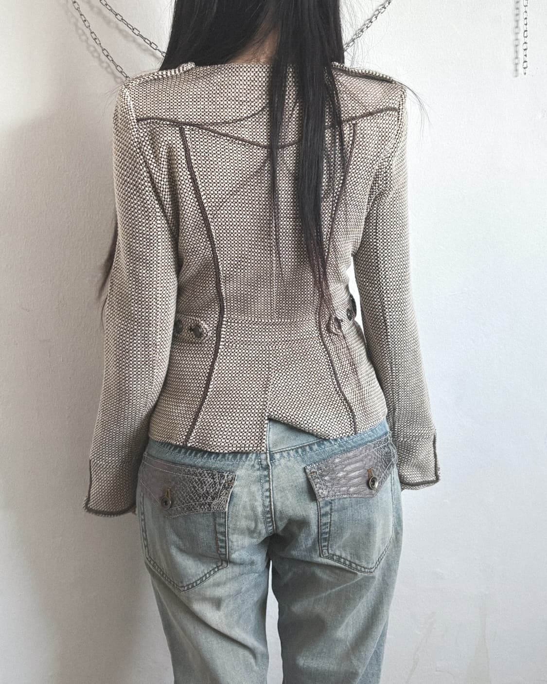 rozen kavalier ozz on 나폴레옹 트위드 자켓 상품이미지3