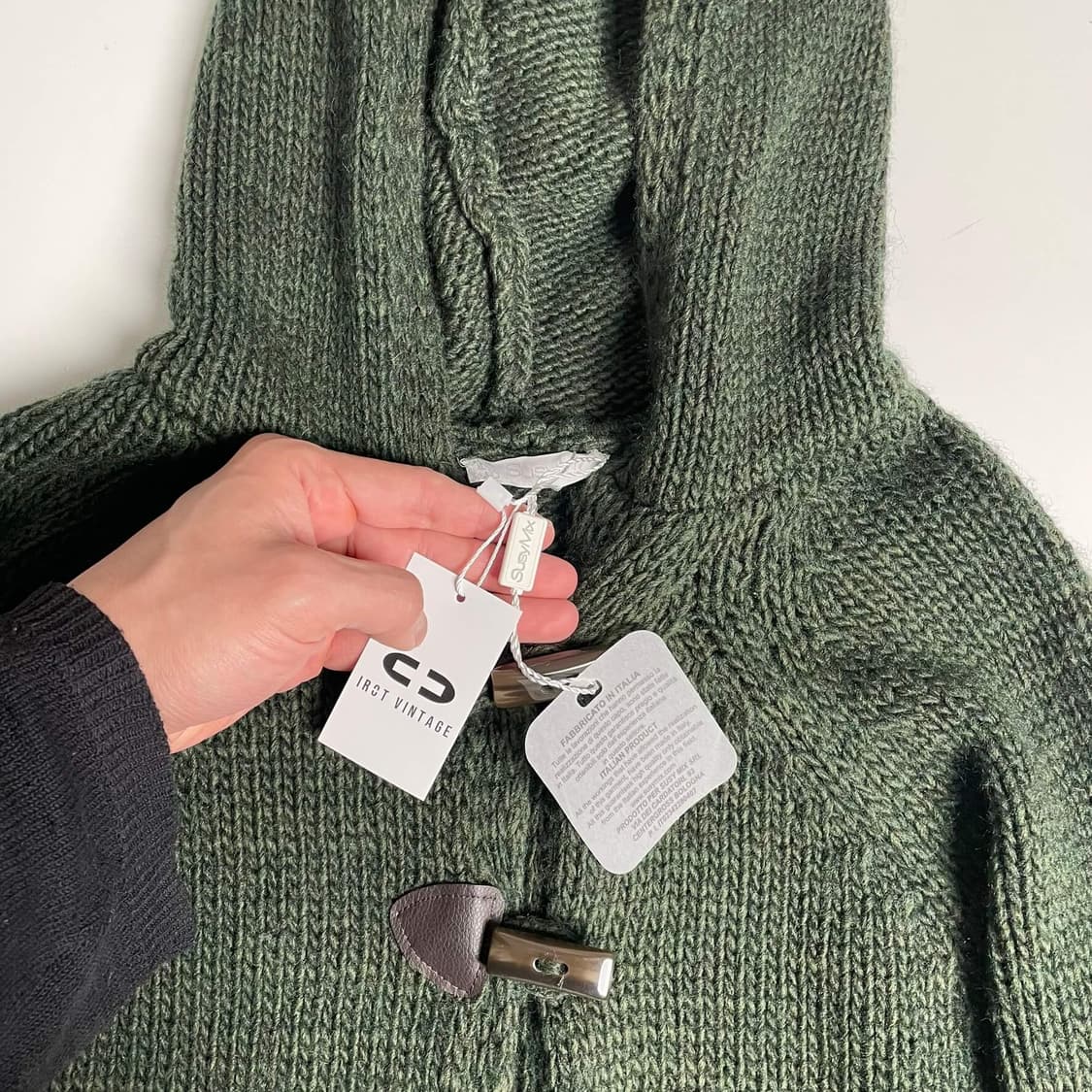 Susy mix 별 하트 울 블렌드 니트 자켓 (italy)   상품이미지5