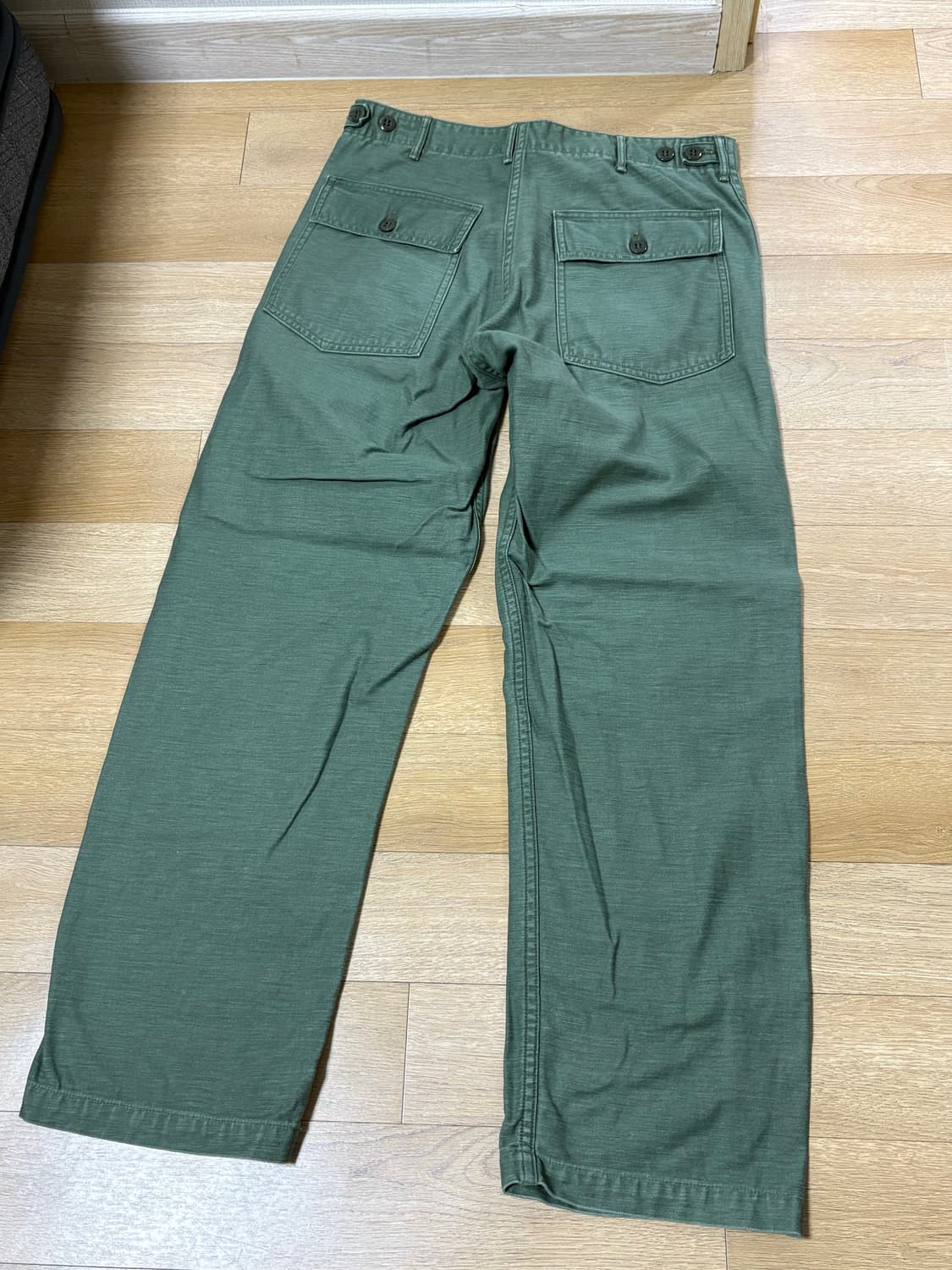 (1)오어슬로우 오리지널핏 퍼티그팬츠 올리브 상품이미지4