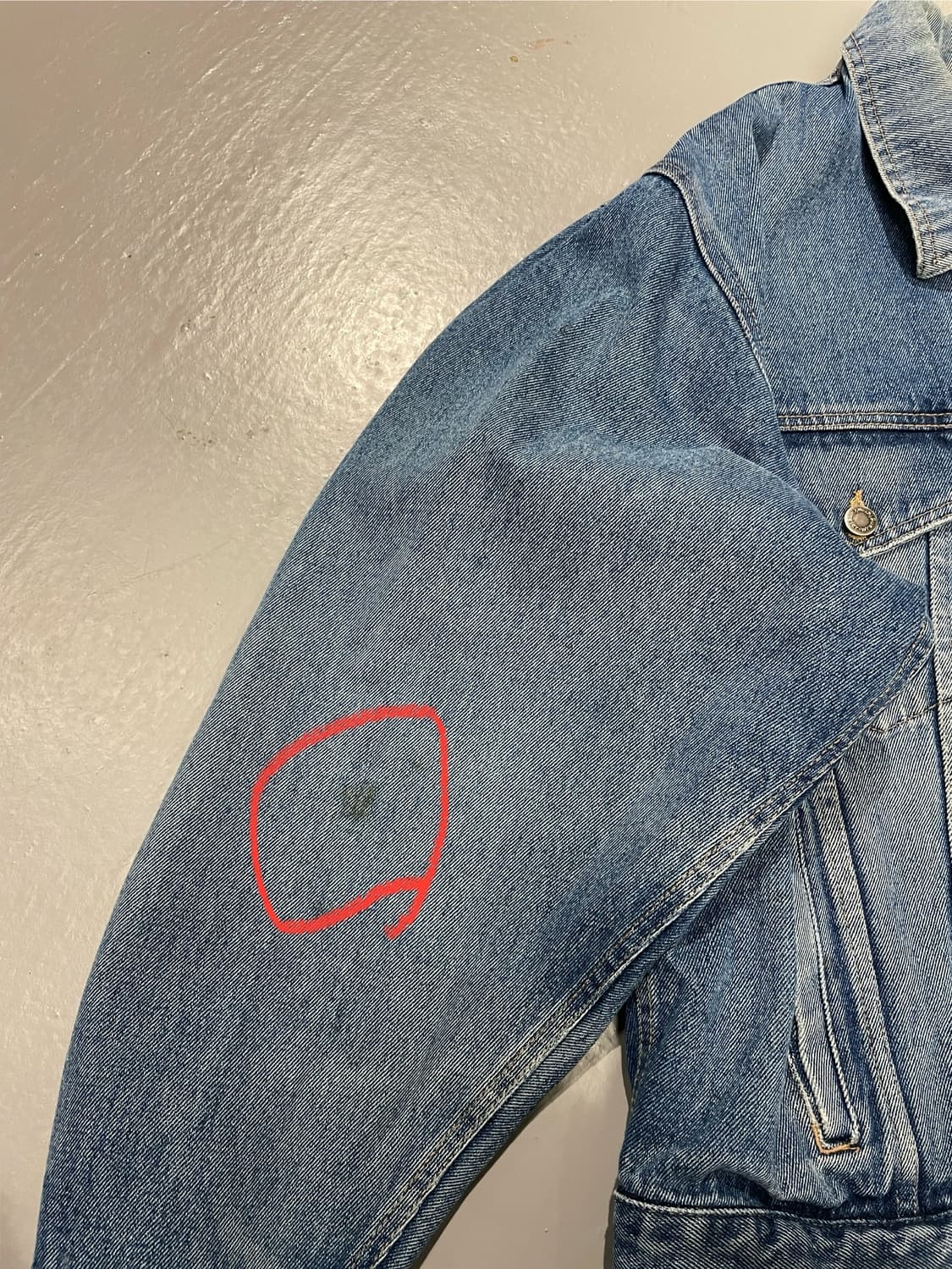 90s 랭글러 데님 자켓 상품이미지7