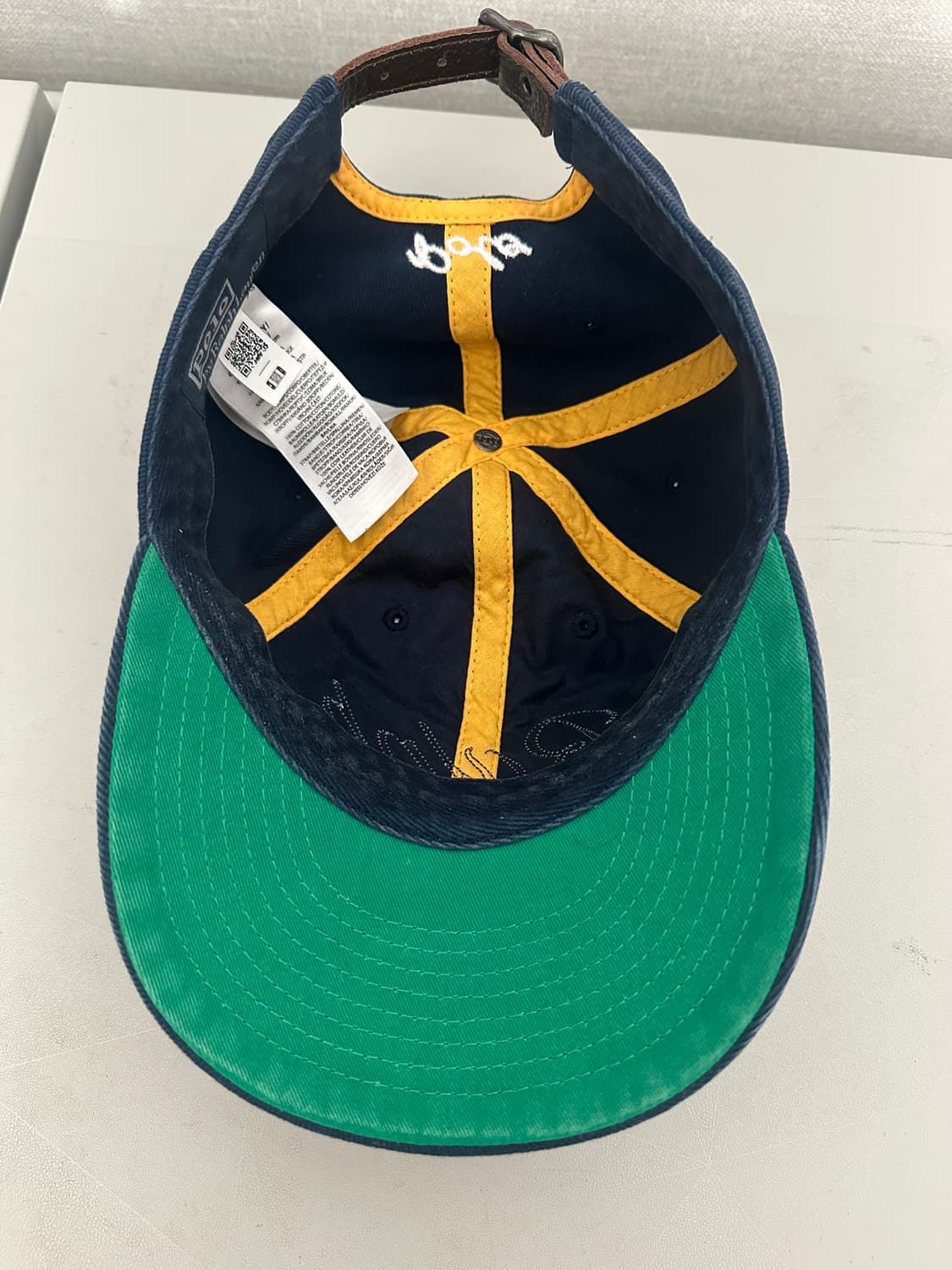 폴로 아플리케 볼캡 상품이미지2