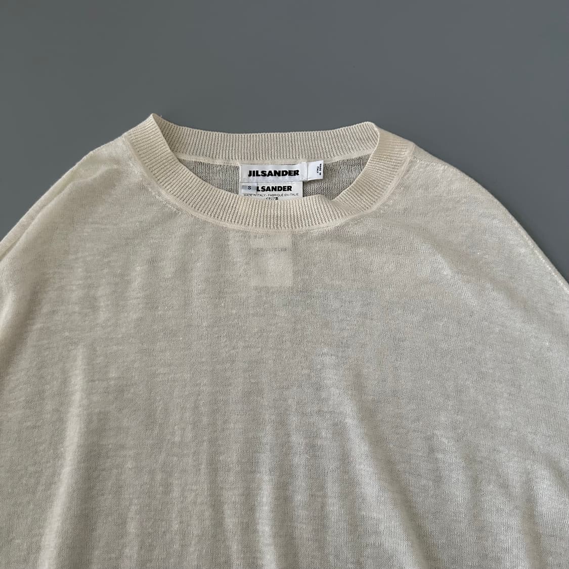 질샌더 jil sander 실크 혼방 니트 상품이미지3