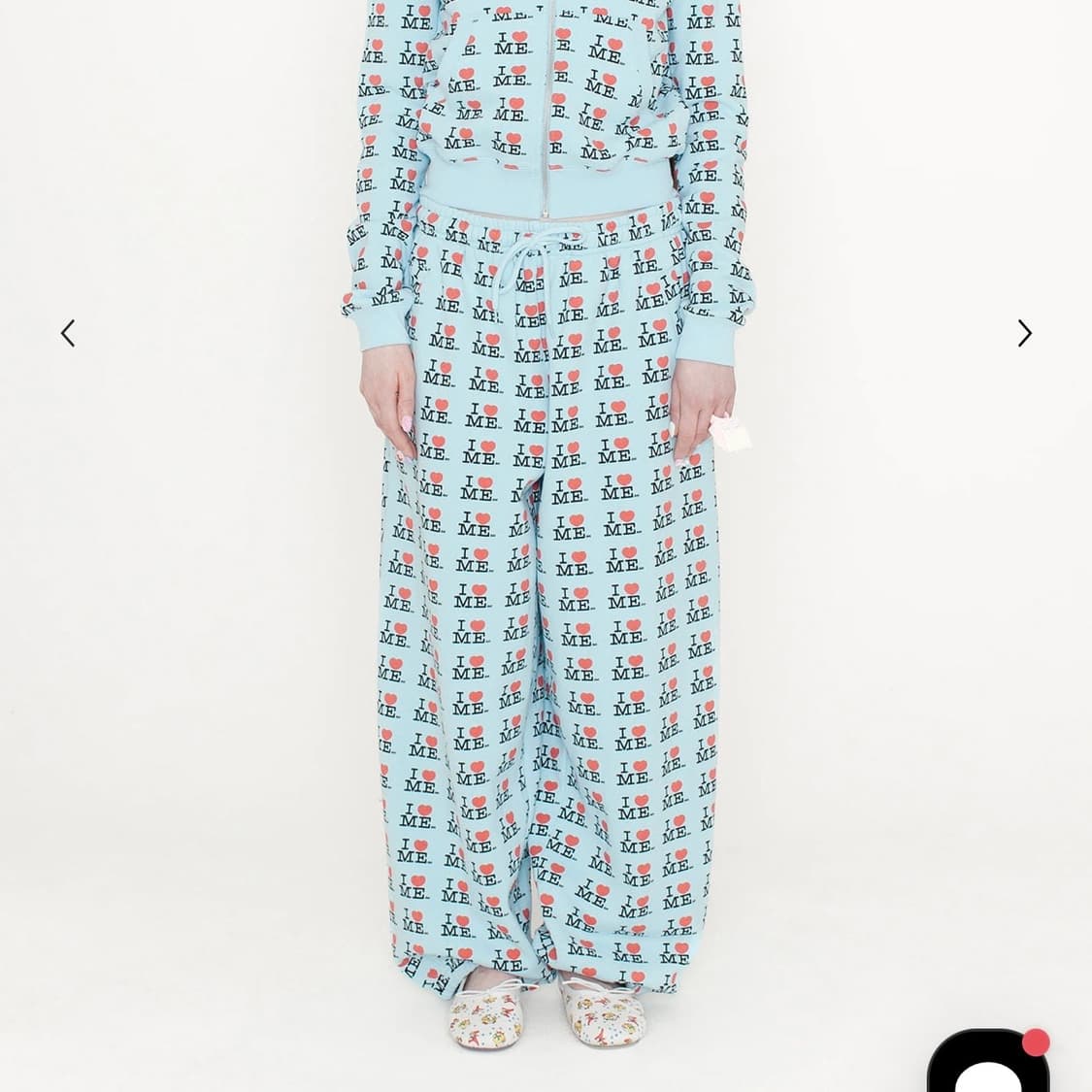 애슐리윌리엄스 I HEART ME BLUE 조거팬츠 (BLUE) 상품이미지1