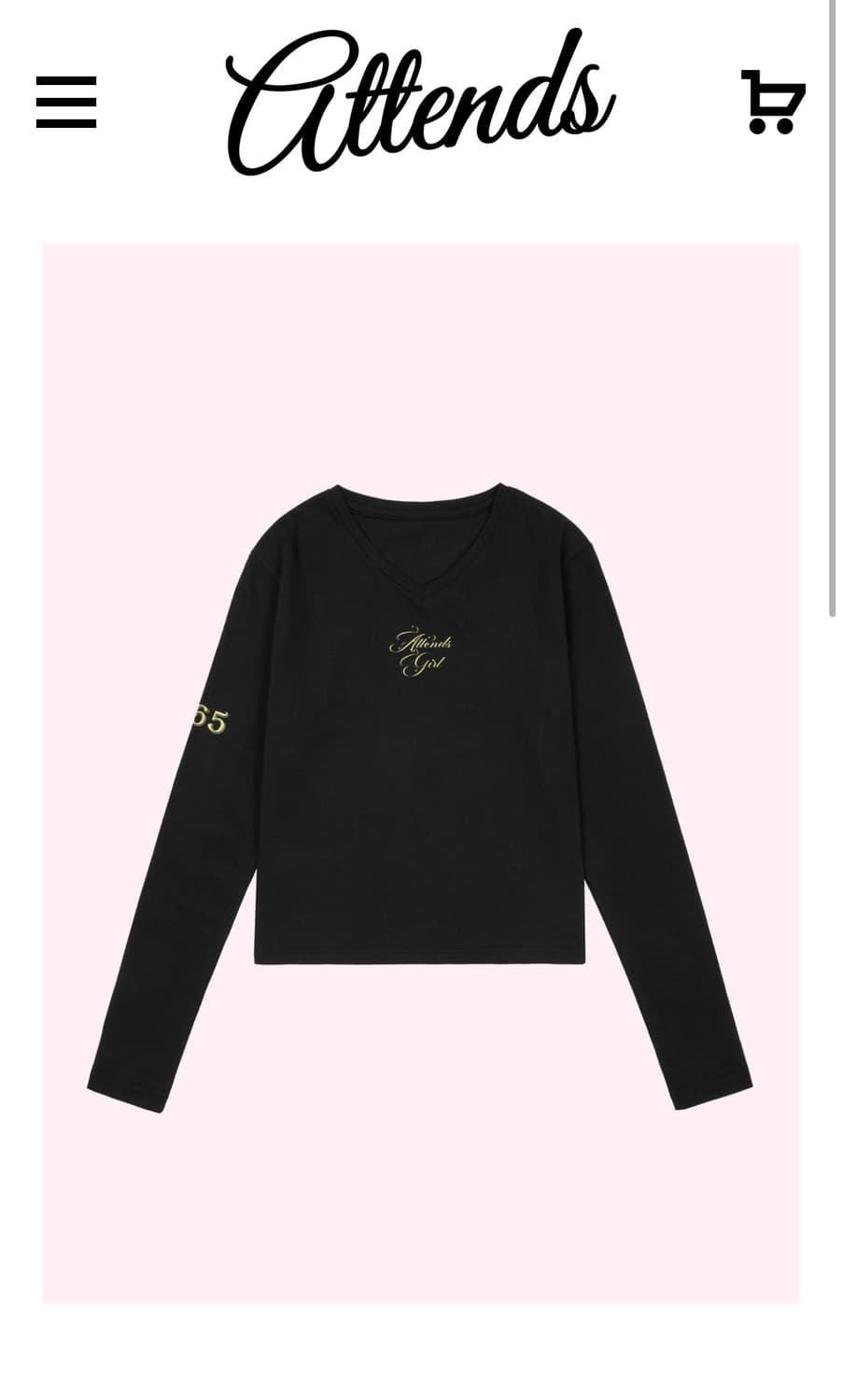 Attends 샵어텐즈 Mama tee shirt 상품이미지3