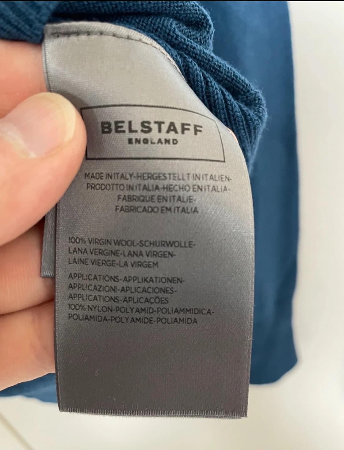 벨스타프 Belstaff 남성 니트 S size (100% 울) 상품이미지5