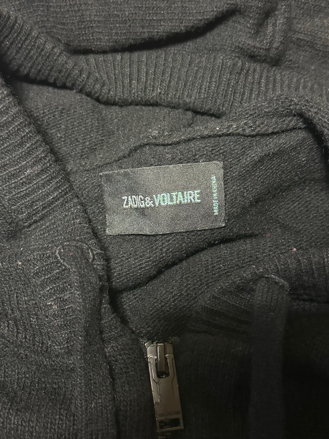 자딕앤볼테르 해골 후드집업xs 상품이미지3