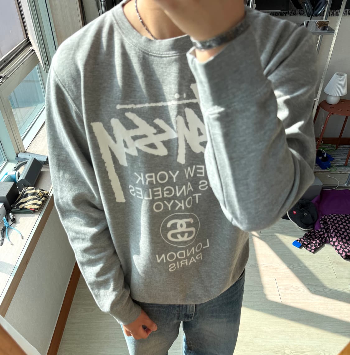 00s 스투시 월드투어 맨투맨 상품이미지1