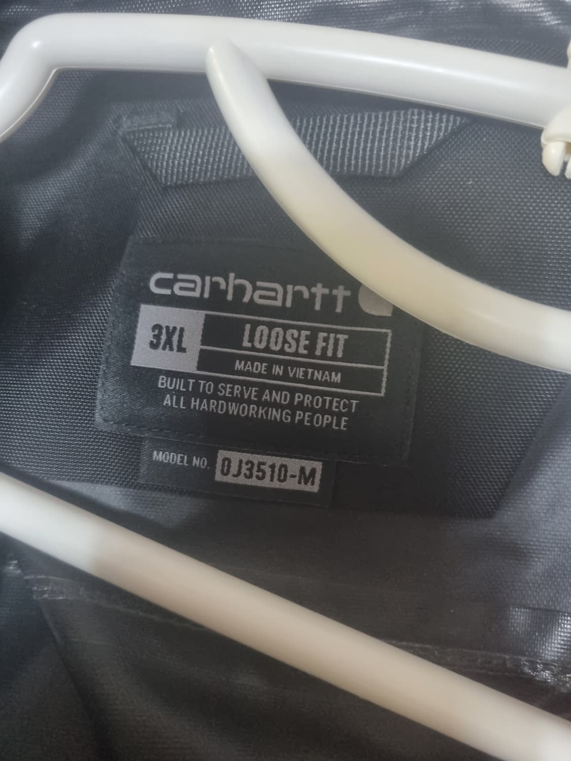 [3XL] 칼하트 드라이 하버 바람막이 블랙 상품이미지3