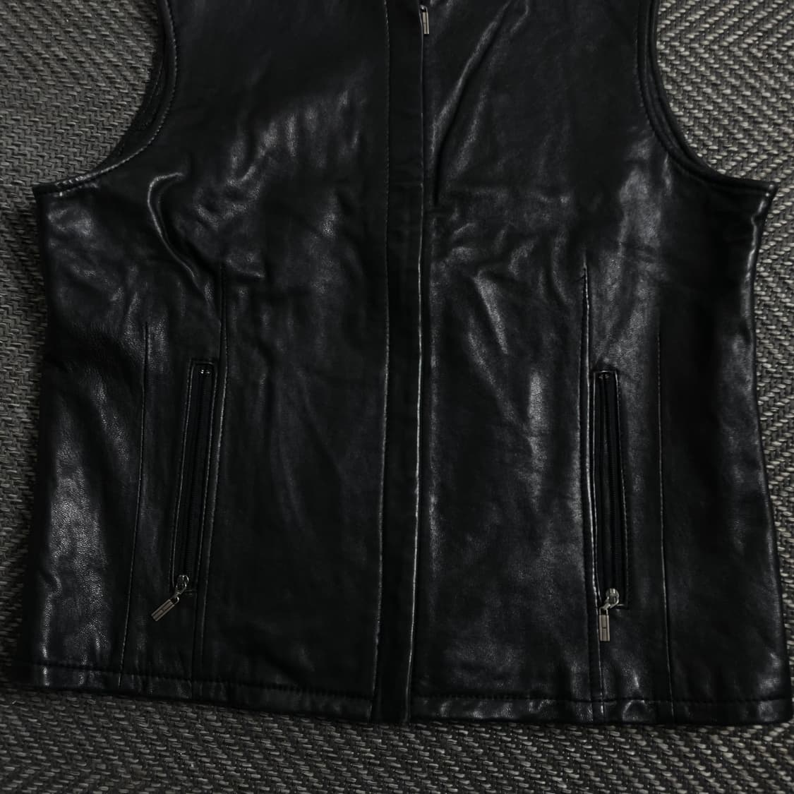 타미힐피거 카우하이드 레더 베스트y 4284 상품이미지3