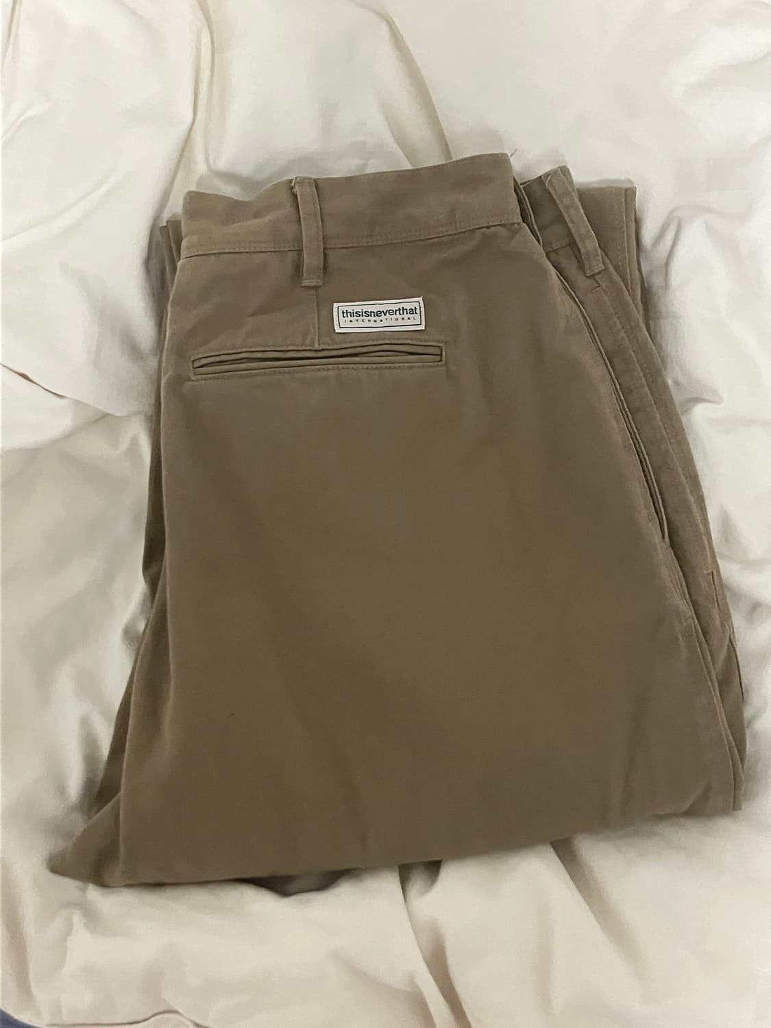 (XL) 디스이즈네버댓 치노팬츠 카키 상품이미지2