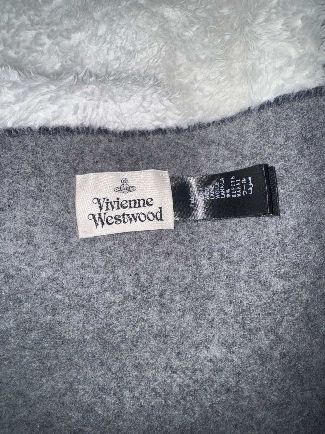 비비안웨스트우드 더블로고 스카프 목도리 상품이미지3