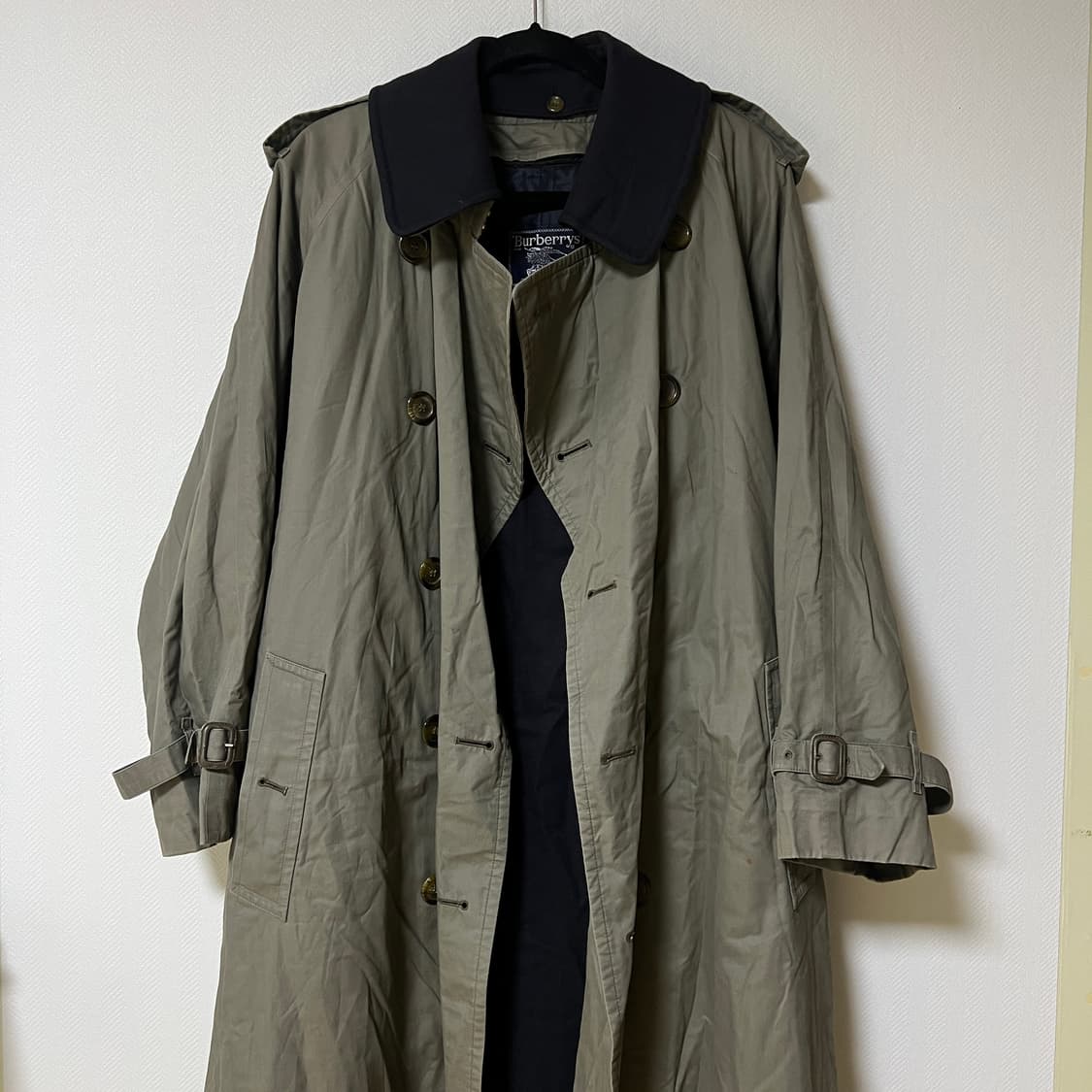 버버리 더블 브레스티드 울카라 트렌치코트 38 상품이미지1