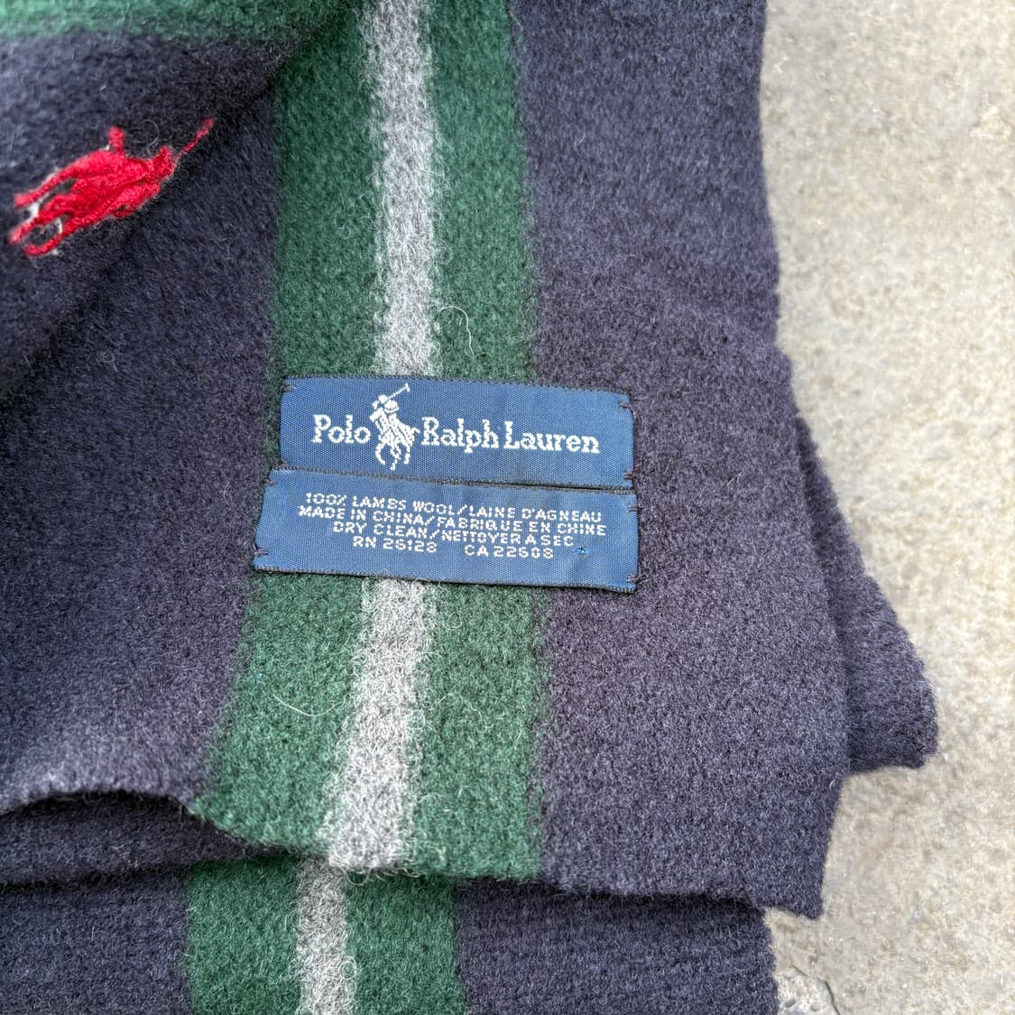 Polo 폴로 울 머플러 목도리 상품이미지4