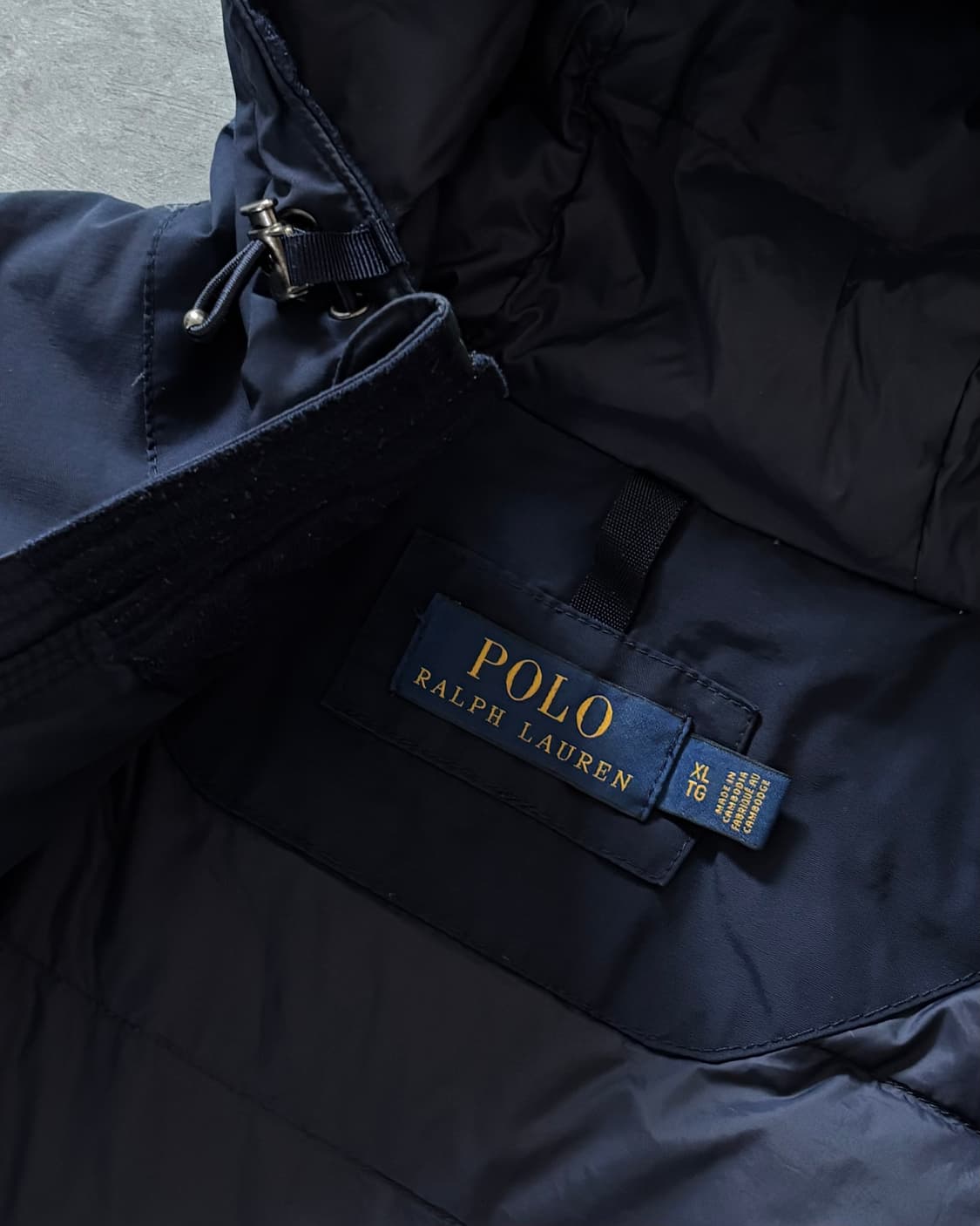 Polo 폴로 랄프로렌 신형 네이비컬러 후디드 덕다운 자켓 상품이미지7