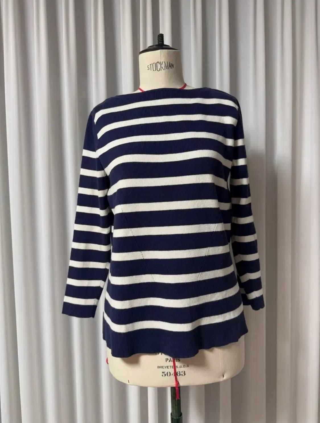 프랑스구매 앤아더스토리즈 네이비 스트라이프 니트스웨터 상품이미지2