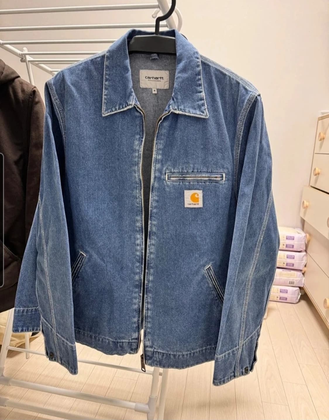 칼하트 WIP 디트로이트 데님 자켓 M 상품이미지2