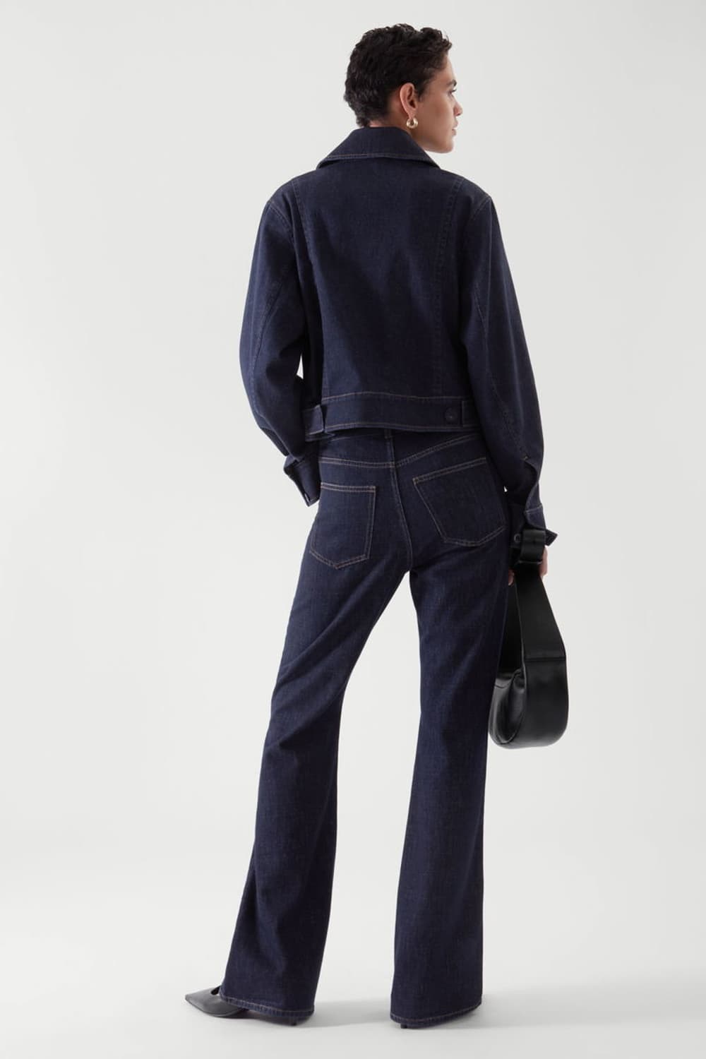 코스 크롭 유틸리티 데님 자켓 상품이미지4