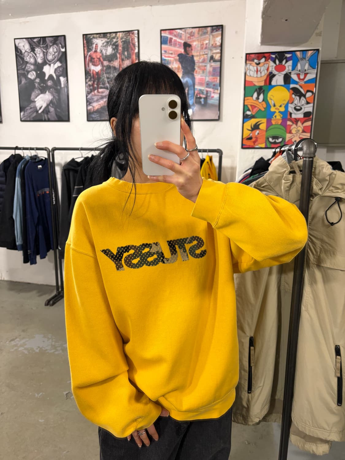 스투시 90‘s 맨투맨 상품이미지3