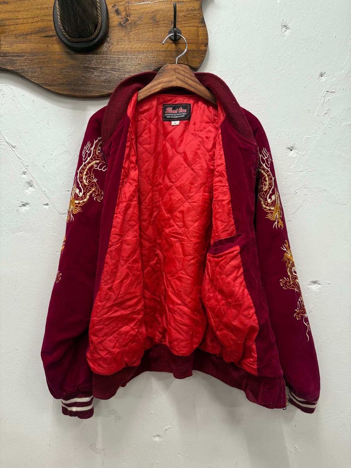 L) Souvenir Velvet Embroidered Sukajan  상품이미지7