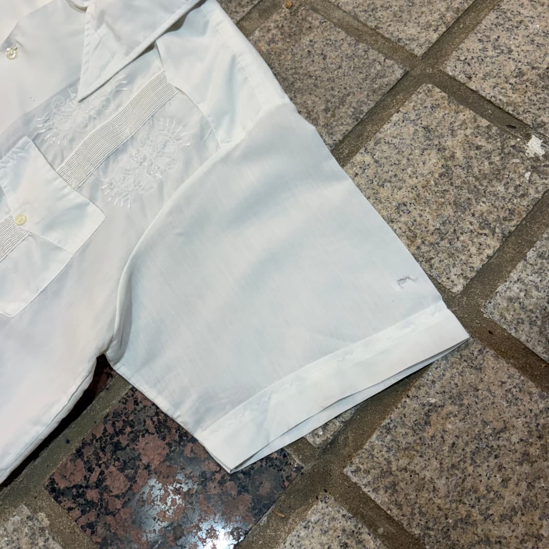 80s 빈티지 구아야베라 셔츠 (2XL) 상품이미지8