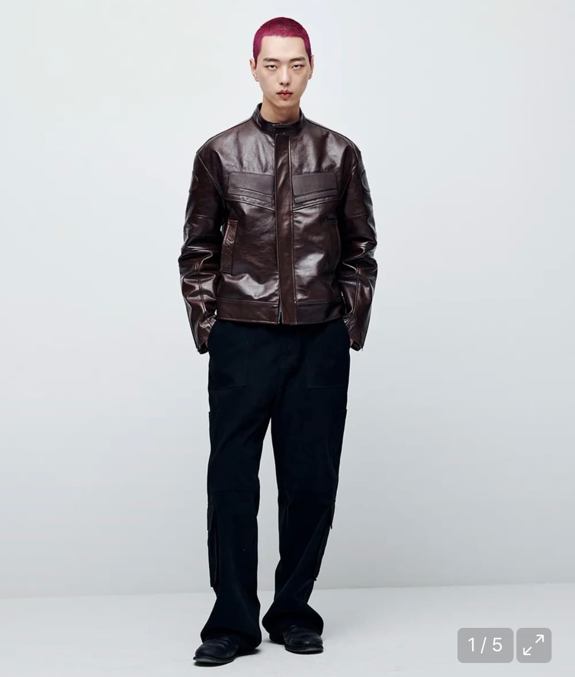 애니타임로릭 바이커 자켓 M 상품이미지1