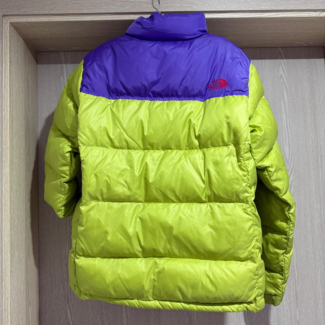 노스페이스 눕시 700 라임 구스다운패딩 상품이미지5
