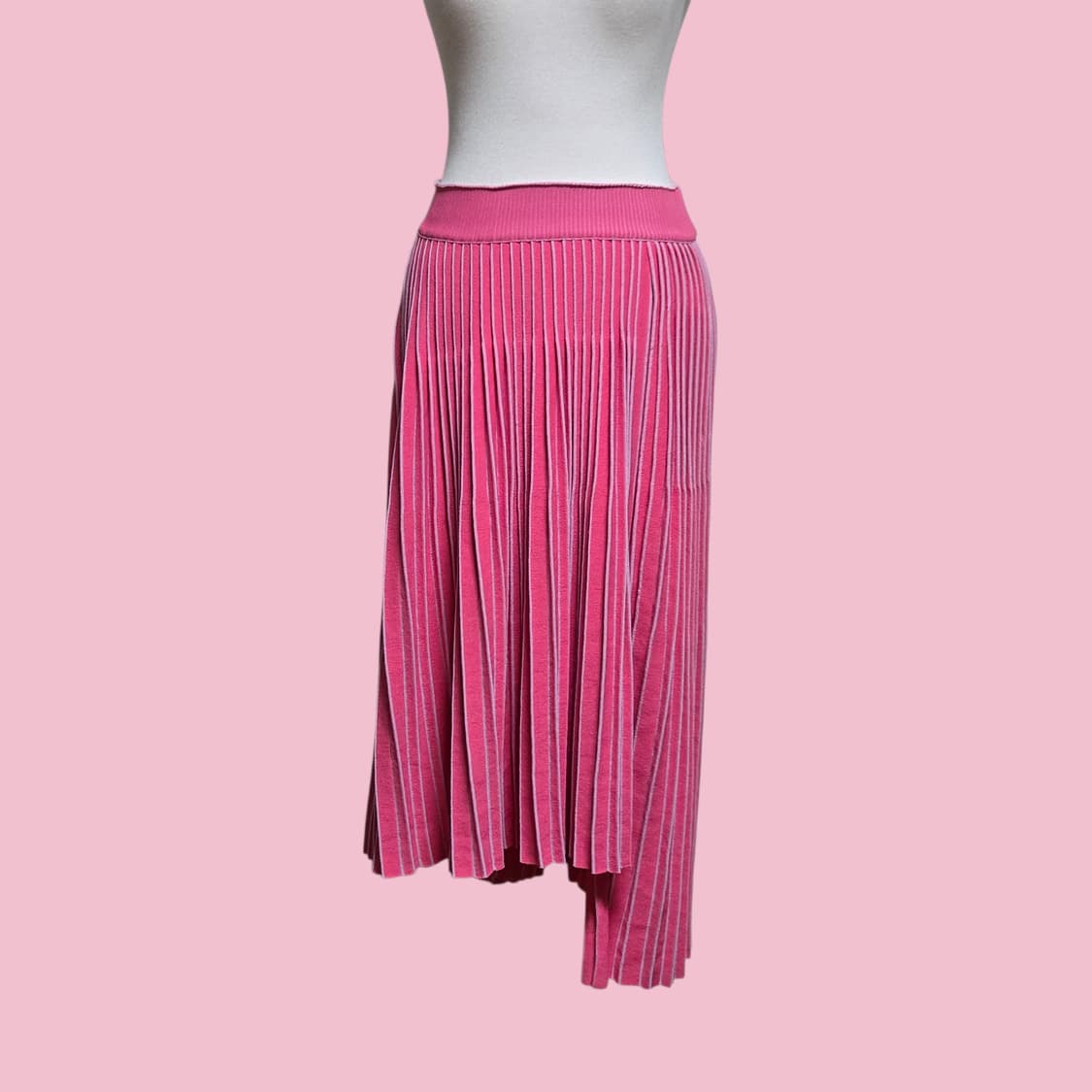 시스템 플리츠 밴딩 스커트 상품이미지1