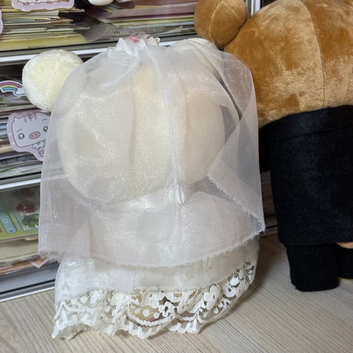 리락쿠마 코리락쿠마 웨딩 웰컴 커플 부부 인형 상품이미지4