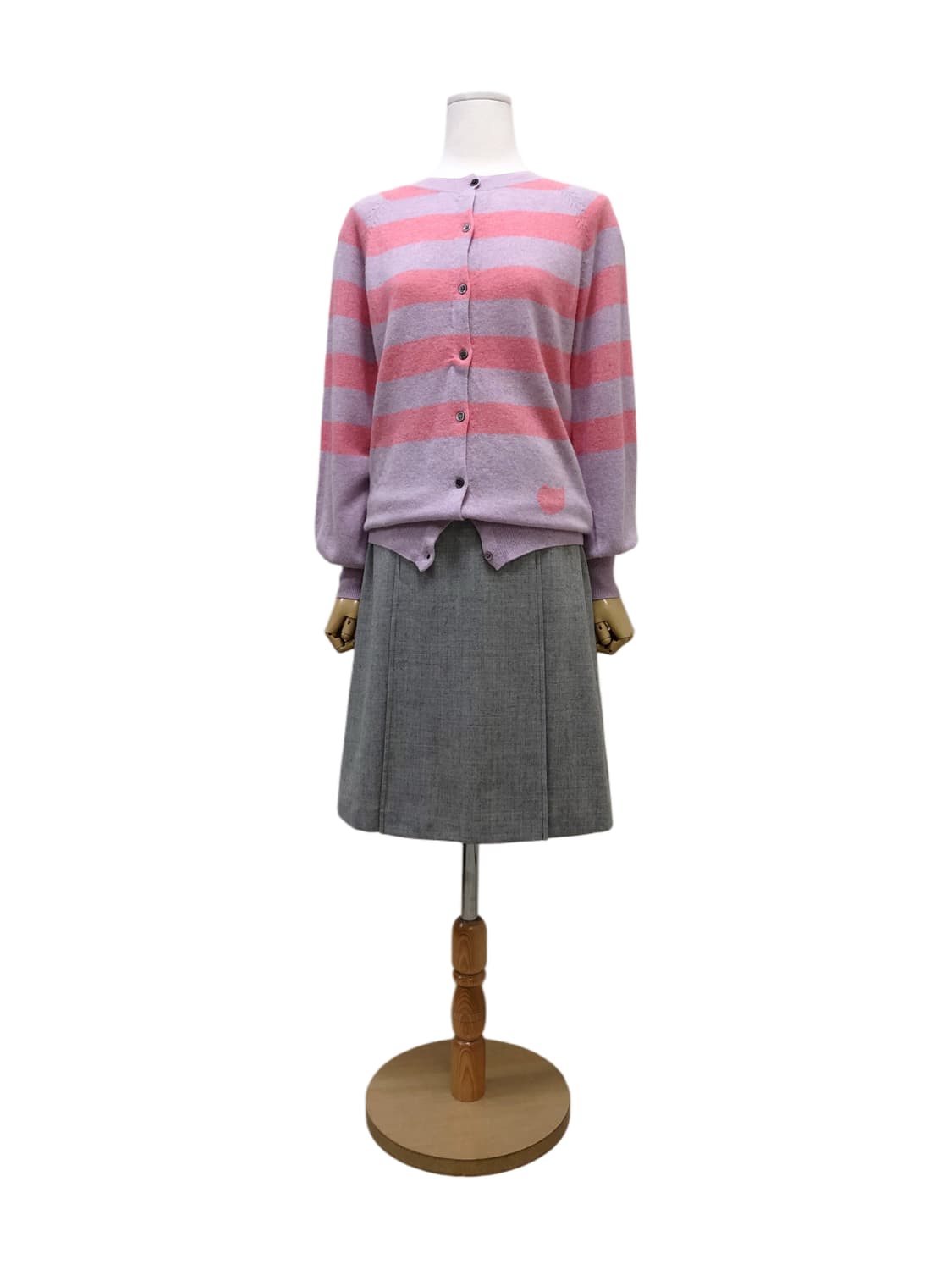 츠모리치사토 스트라이프 가디건 상품이미지2