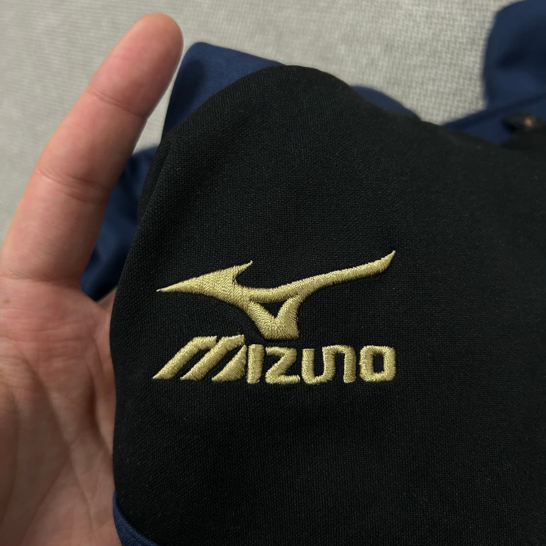 미즈노 네이비 금장 트랙탑 져지(2XL) 상품이미지4