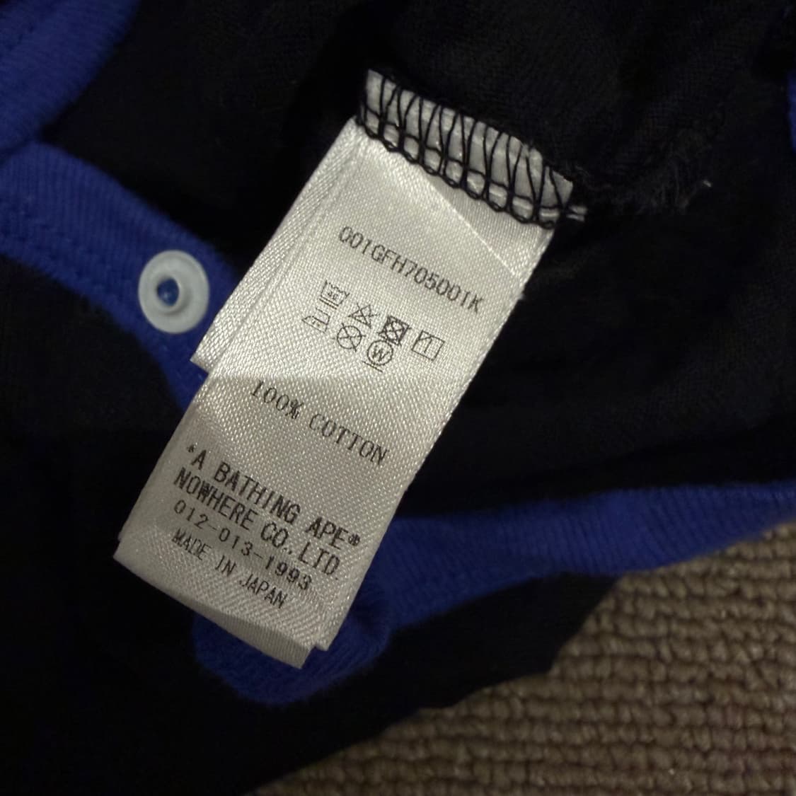 키즈 bape 베이프 퍼스트 카모 베이비 마일로 바디수트 70 상품이미지5