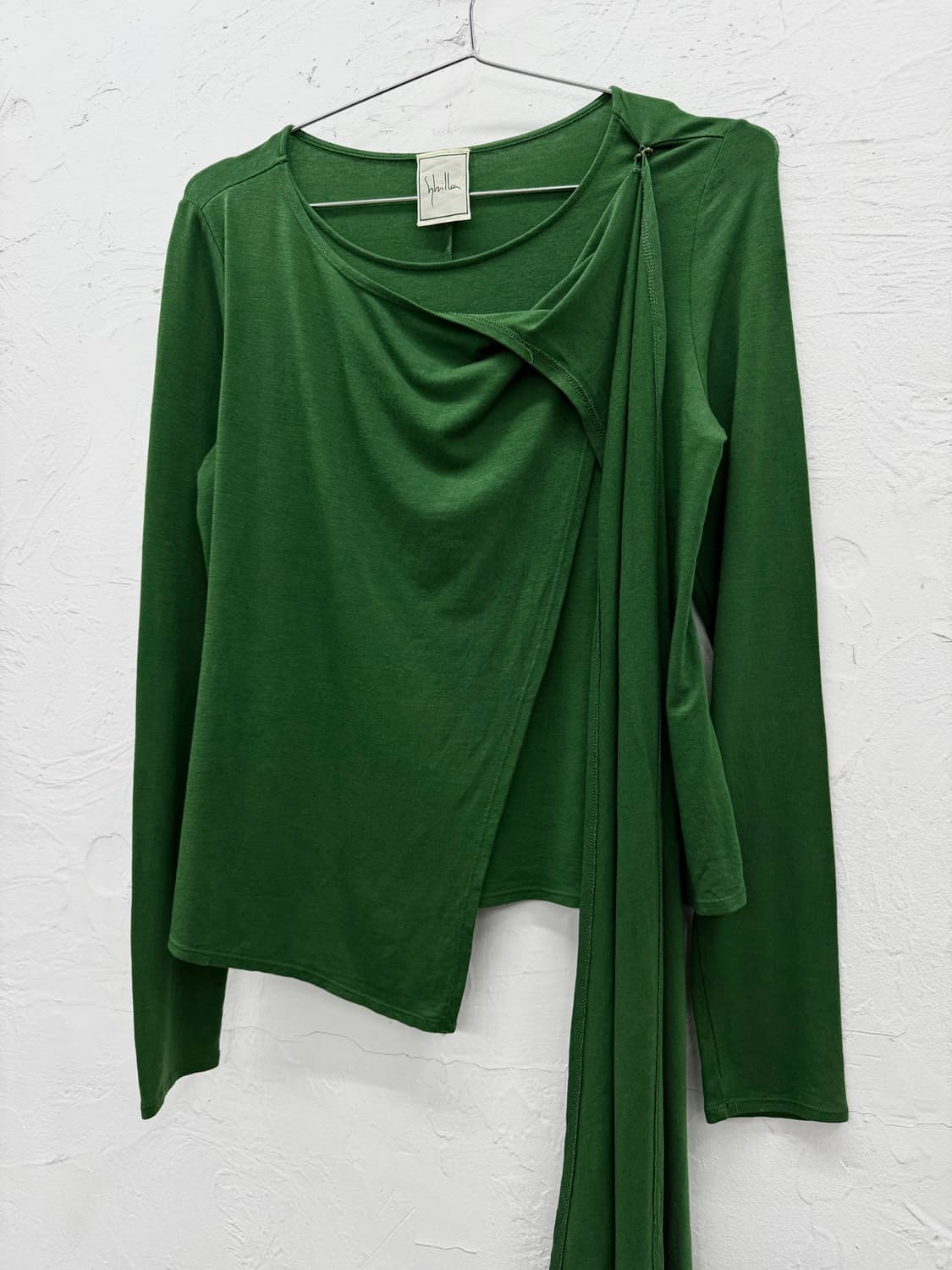 shilla 드레이프 스카프 롱슬리브 상품이미지2