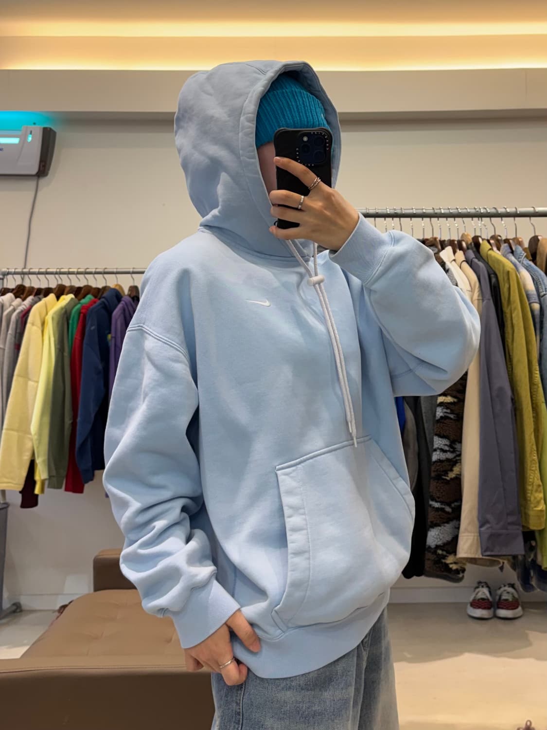 나이키 NRG 후드 사이킥 블루 상품이미지7