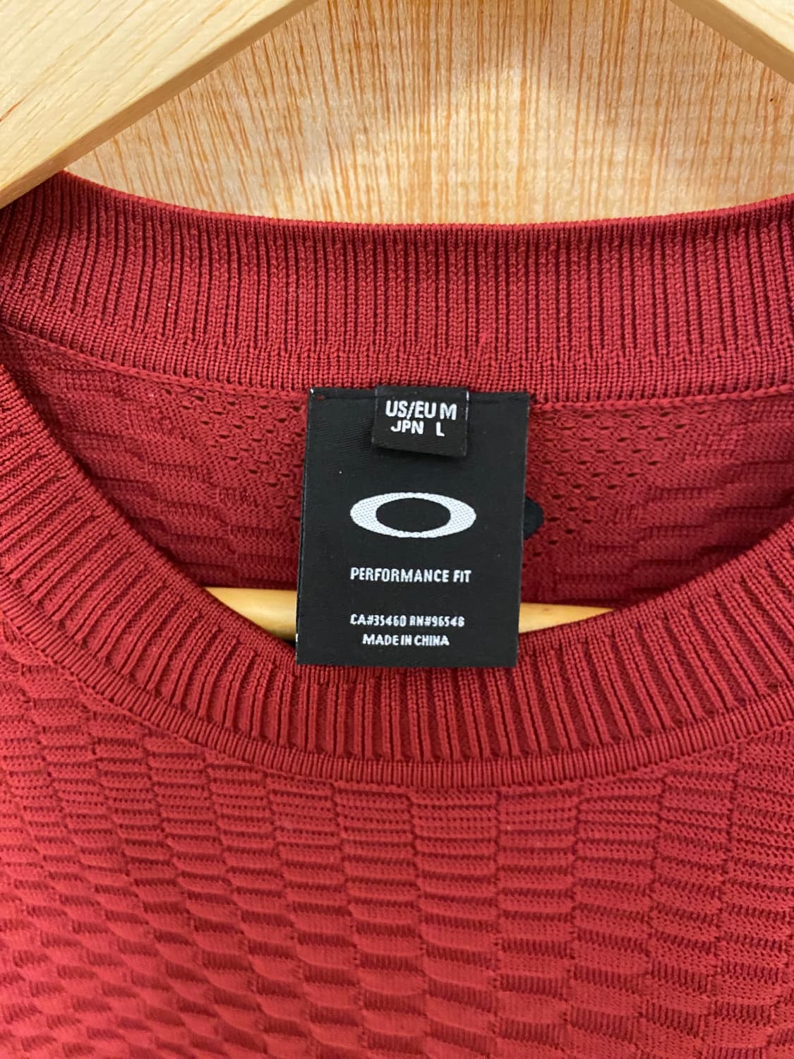 OAKLEY knit 오클리 기하학 가공 폴리 니트 맨투맨 상품이미지6
