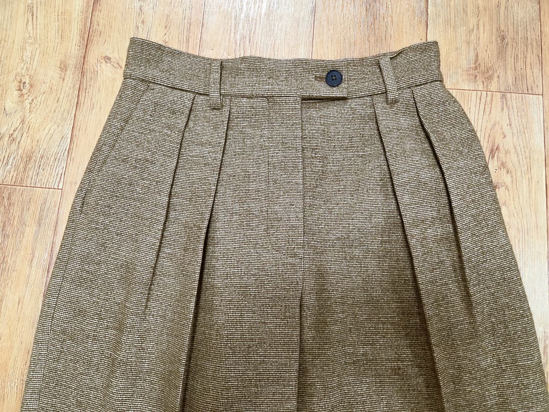 아쎄르(HACER) 울 투턱슬랙스 55 새상품 상품이미지2