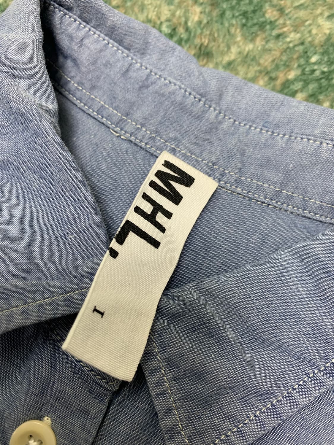 🇬🇧MHL Chambray Work Shirt   상품이미지5