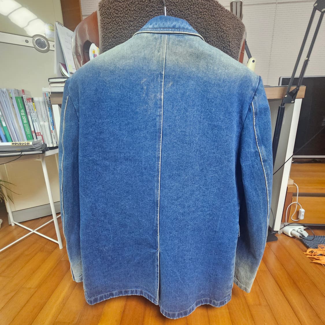 렉토 스타일 더발론 데님 블레이저 M사이즈 새상품입니다 상품이미지3