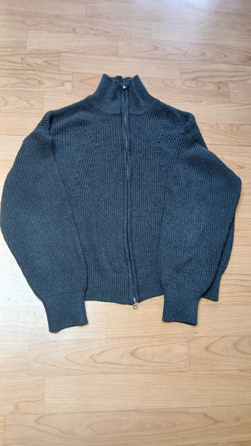 토니웩 니트집업 차콜 L 상품이미지1