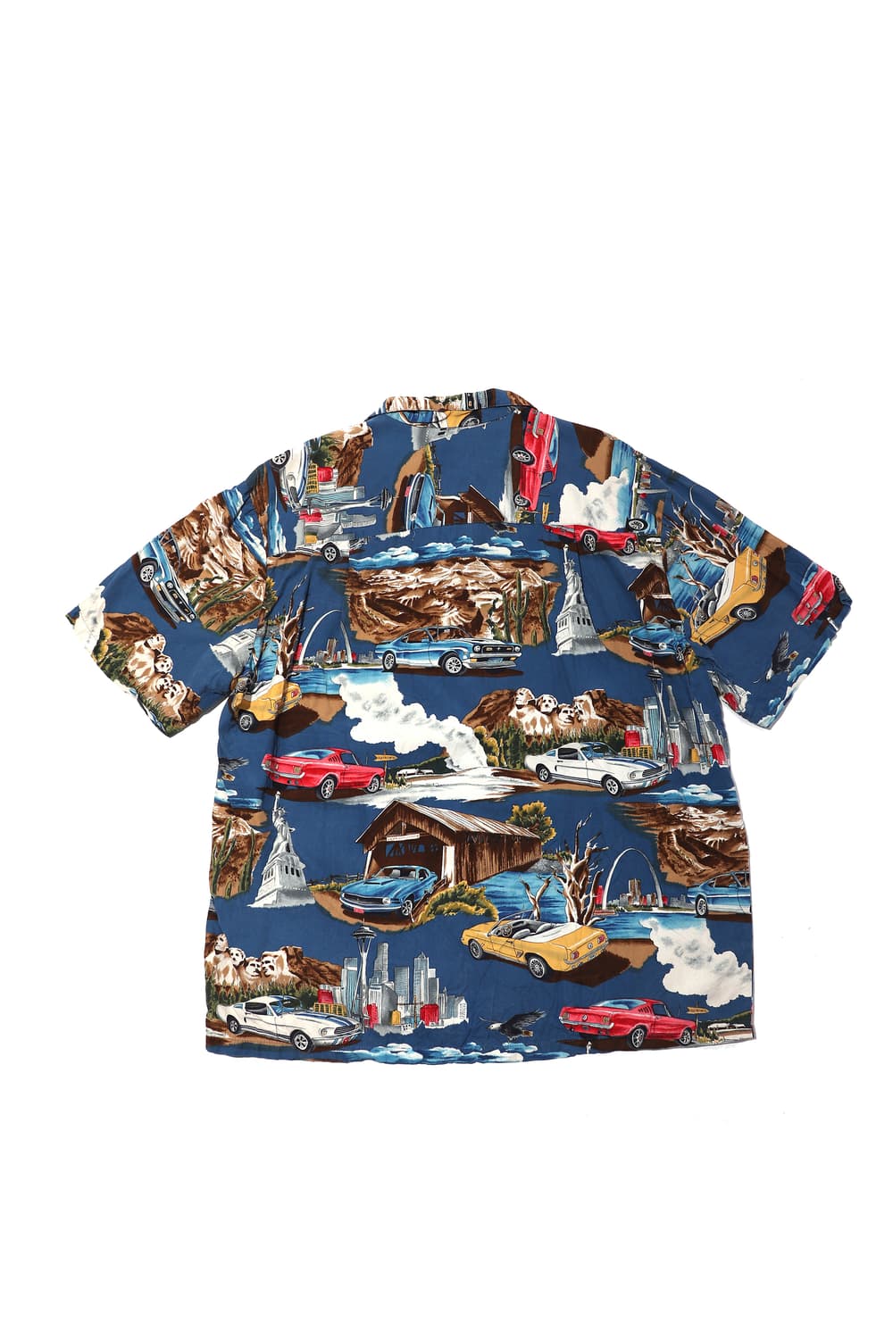 PARADISE FOUND USA MADE 레이온 하와이안 셔츠   상품이미지2