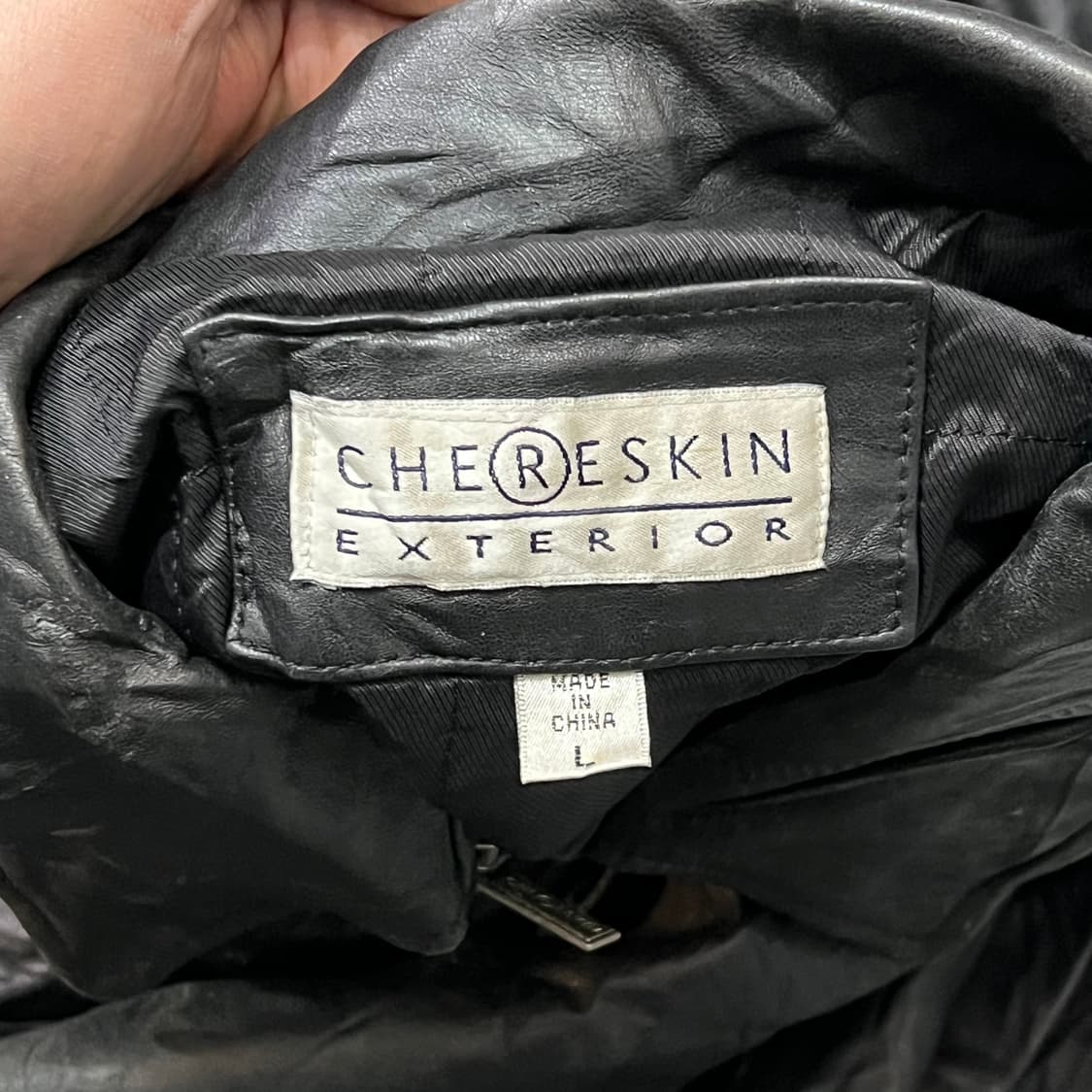  빈티지 리얼레더 자켓 y14976 상품이미지6