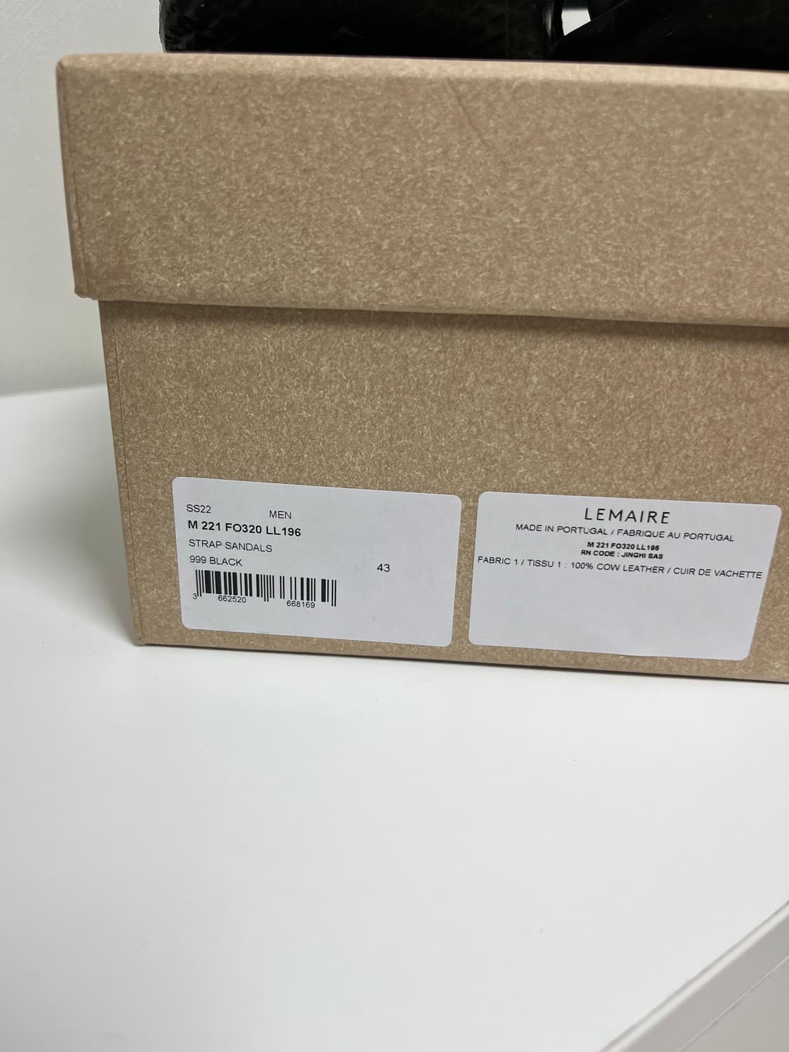 르메르 Lemaire 스트랩 샌들 상품이미지2